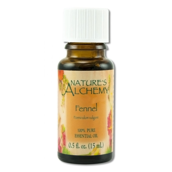 Nature's Alchemy Pure Essential Oil Fennel (Sweet), 0.5 oz, Nature's Alchemy