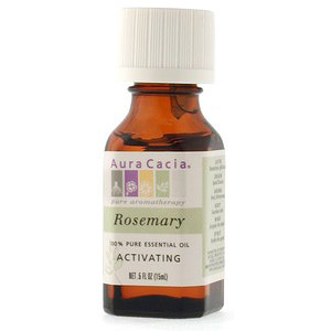 Aura Cacia Essential Oil Rosemary (rosemarinus officinalis) .5 fl oz from Aura Cacia