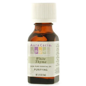 Aura Cacia Essential Oil Thyme, White (thymus vulgaris) .5 fl oz from Aura Cacia