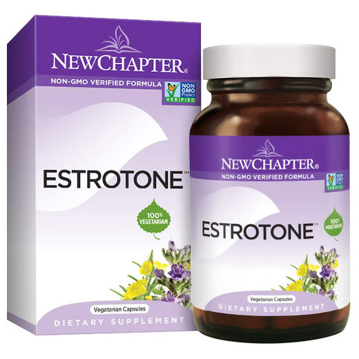 New Chapter Estrotone, Herbal Hormonal Balance, 60 Softgels, New Chapter