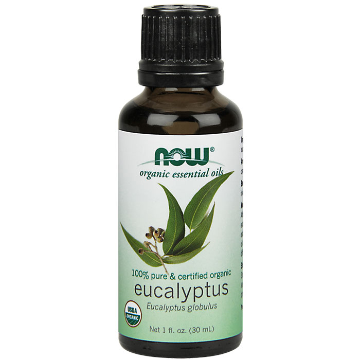 NOW Foods Eucalyptus Oil 1 oz, Organic Essential Oil, NOW Foods
