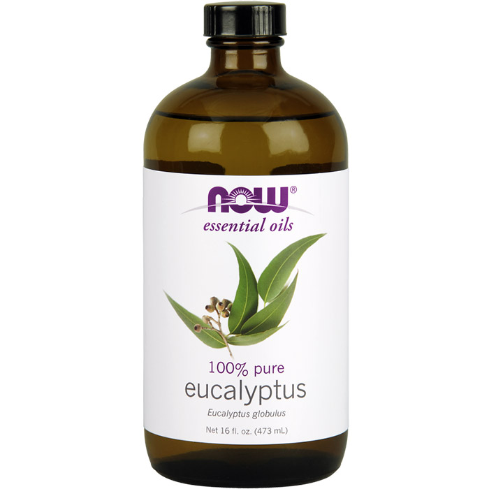 NOW Foods Eucalyptus Oil 16 oz, Pure Essential Oil, NOW Foods