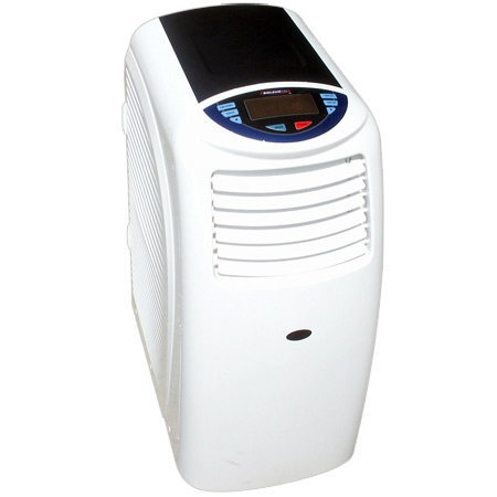 Soleus Air Soleus Air Evaporative Portable Air Conditioner 12,000 BTU, w/ Heat Pump Dehumidifier, Fan, Heater (PH3-12R-03DB)