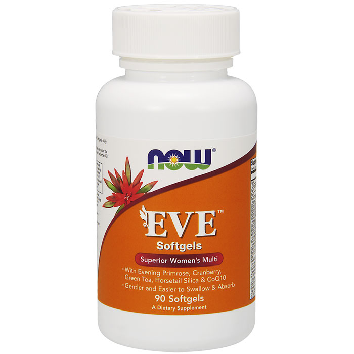NOW Foods Eve Women's Multi-Vitamin, 90 Softgels, NOW Foods