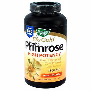 Nature's Way Evening Primrose Oil EPO 1300mg 120 softgels from Nature's Way