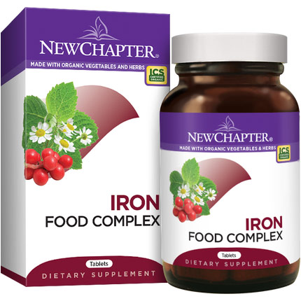 New Chapter Every Woman's Iron Support, 60 Tablets, New Chapter