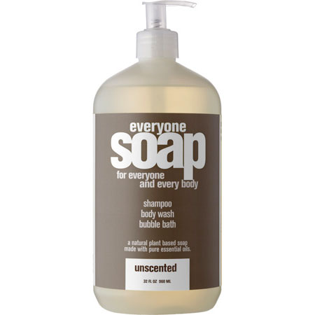 EO Products EO Products Everyone Liquid Soap - Unscented (Shampoo, Body Wash, Bubble Bath), 32 oz