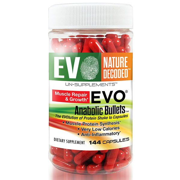EVO EVO Anabolic Bullets, Value Size, 144 Capsules