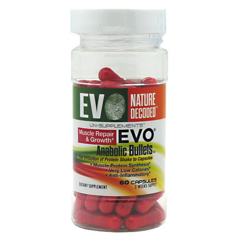 EVO EVO Anabolic Bullets, Post Workout, 60 Capsules