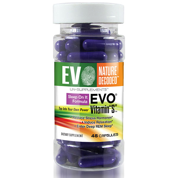 EVO EVO Vitamin S, Reduce Stress Hormones, 45 Capsules