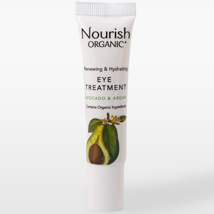 Nourish Organic Renewing & Cooling Eye Treatment Cream with Avocado and Argan Oil, 0.5 oz, Nourish Organic