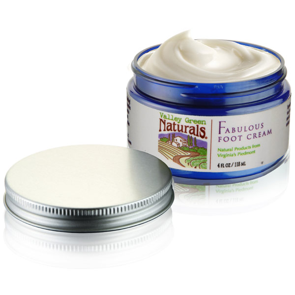 Valley Green Naturals Fabulous Foot Cream with Avocado Butter, 4 oz, Valley Green Naturals