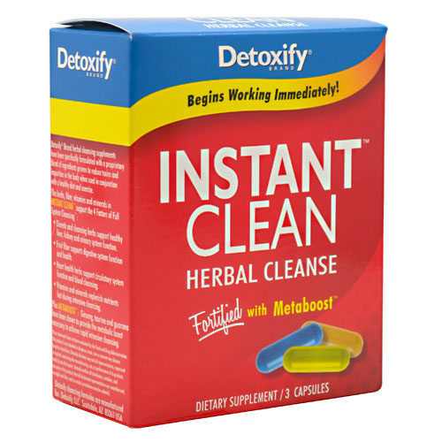 Detoxify Brand Fast & Clean Herbal Cleanse, 10 Capsules, Detoxify Brand