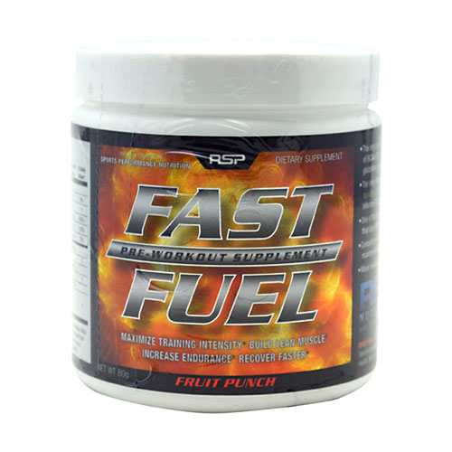 RSP Nutrition Fast Fuel Powder, Pre-Workout Supplement, 80 g, RSP Nutrition