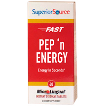Superior Source Fast Pep'n Energy, 60 Instant Dissolve Tablets, Superior Source