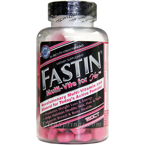 Hi-Tech Pharmaceuticals Fastin Multi-Vite for Her, Female Multi-Vitamin, 120 Tablets, Hi-Tech Pharmaceuticals