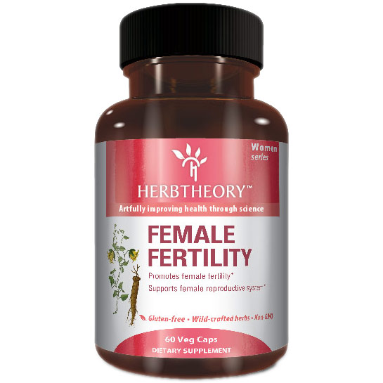 Herbtheory Female Fertility, 60 Vegetarian Capsules, Herbtheory