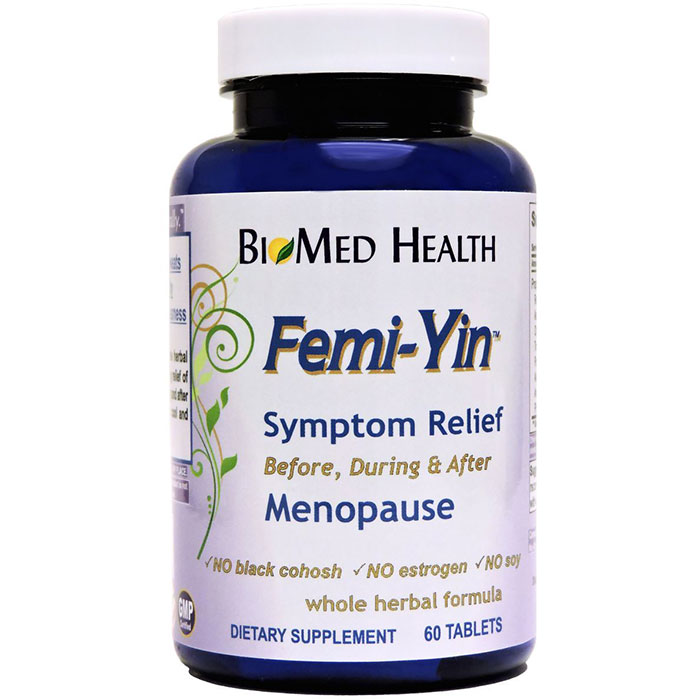 BioMed Health Femi-Yin for Menopause Relief, 60 Capsules, BioMed Health
