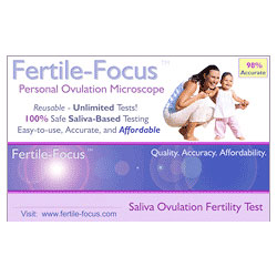 Fairhaven Health Fertile-Focus Ovulation Microscope, Saliva Ovulation Fertility Test, Fairhaven Health