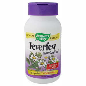 Nature's Way Feverfew Extract Standardized 60 caps from Nature's Way