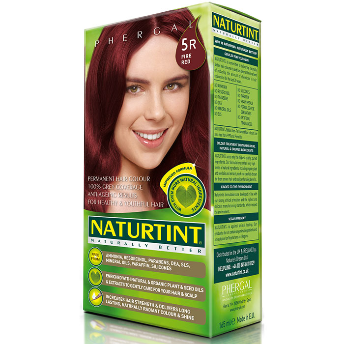 Naturtint Permanent Hair Colorant, Fire Red (9R), 5.6 oz, Naturtint