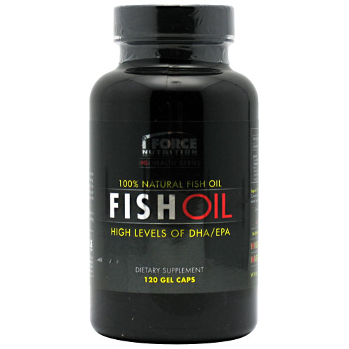 iForce Nutrition iForce Fish Oil 100% Natural, 120 Gel Caps, i Force Nutrition