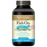 Spectrum Essentials Fish Oil Omega-3, 1000 mg, 250 Softgels, Spectrum Essentials
