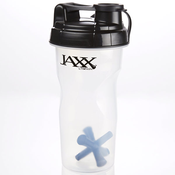 VitaMinder Fit & Fresh Jaxx Shaker Cup, Black, 28 oz, VitaMinder