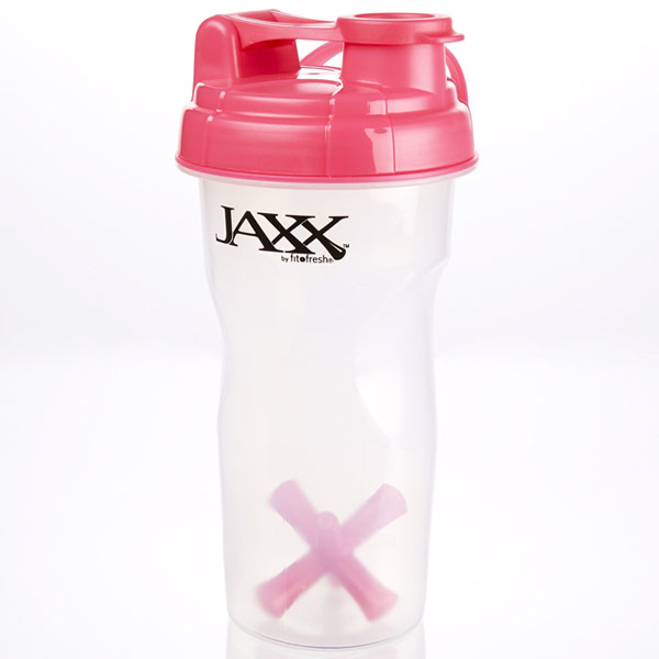 VitaMinder Fit & Fresh Jaxx Shaker Cup, Pink, 28 oz, VitaMinder