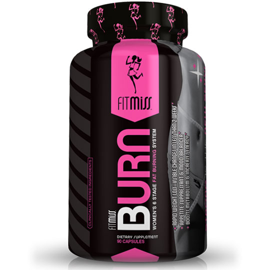 FitMiss FitMiss Burn, Women's Advanced Fat Burner, 90 Capsules