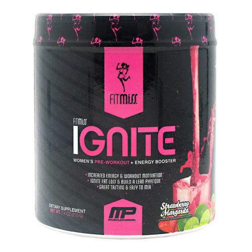 FitMiss FitMiss Ignite, Women's Pre-Workout + Energy Drink Mix, 28 Stick Packs