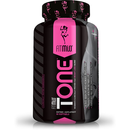 FitMiss FitMiss Tone, Women's Fat Loss with CLA, 60 Softgels
