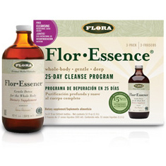 Flora Health Flor-Essence 25-Day Cleanse Program Liquid, 3 Packs, Flora Health