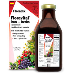 Flora Health Floradix Floravital Iron & Herbs Liquid, 23 oz, Flora Health