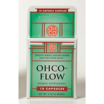 OHCO (Oriental Herb Company) Flow, Upper Body Circulatory System Support, 10 Capsules, OHCO (Oriental Herb Company)