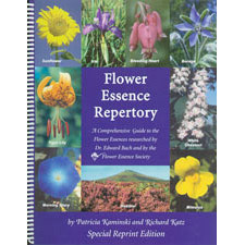 Flower Essence Services Flower Essence Repertory, Spiral Bound, 1 Book, Flower Essence Services