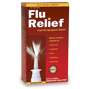 NatraBio Flu Relief Nasal Spray .8 fl oz, NatraBio (Natra-Bio)