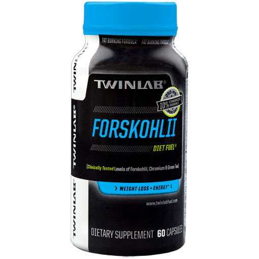 Twinlab Forskohlii Diet Fuel, with Forskolin Extract, 60 Capsules, Twinlab