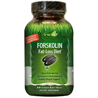 Irwin Naturals Forskolin Fat-Loss Diet, 60 Liquid Softgels, Irwin Naturals