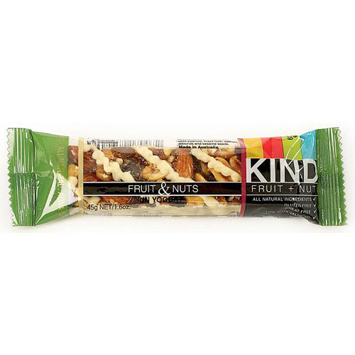 KIND Fruit & Nut Bars Fruits & Nuts in Yogurt Bar, 1.6 oz x 12 Bars, KIND Fruit & Nut Bars