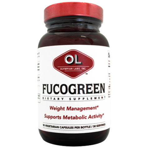 Olympian Labs FucoGreen, With Fucoxanthin & Green Tea Extract, 90 Capsules, Olympian Labs