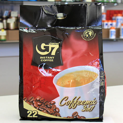 unknown G7 Instant Coffee, Coffeemix 3-in-1, 16 g x 22 Sachets, Trung Nguyen Vietnamese Coffee