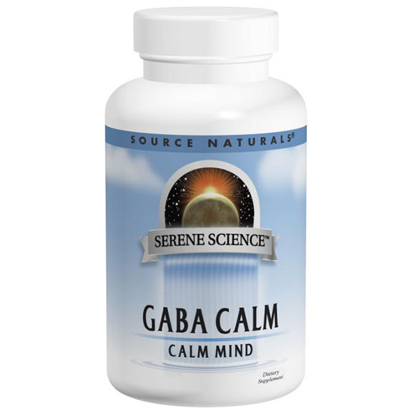 Source Naturals GABA Calm 100mg Sublingual Orange 120 tabs from Source Naturals