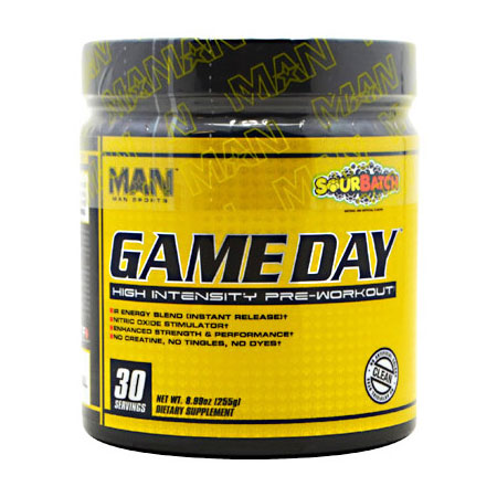 MAN Sports Game Day, The Ultimate Performance Aid, 60 Servings, MAN Sports