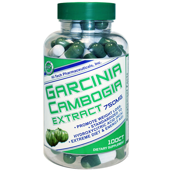Hi-Tech Pharmaceuticals Garcinia Cambogia Extract 750 mg, 100 Capsules, Hi-Tech Pharmaceuticals