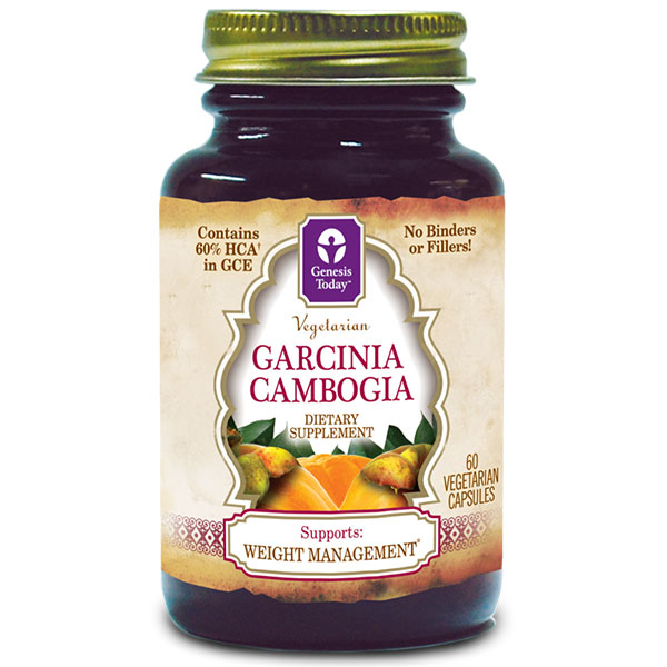 Genesis Today Garcinia Cambogia, 60 Vegetarian Capsules, Genesis Today