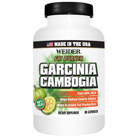 Weider Garcinia Cambogia Extract 60% HCA, 90 Capsules, Weider