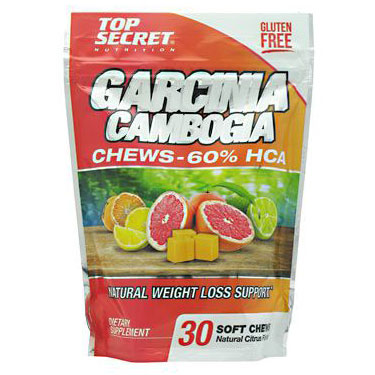 Top Secret Nutrition Garcinia Cambogia Chews, 30 Soft Chews, Top Secret Nutrition