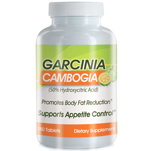 Generic Garcinia Cambogia (50% Hydroxycitric Acid), 180 Tablets