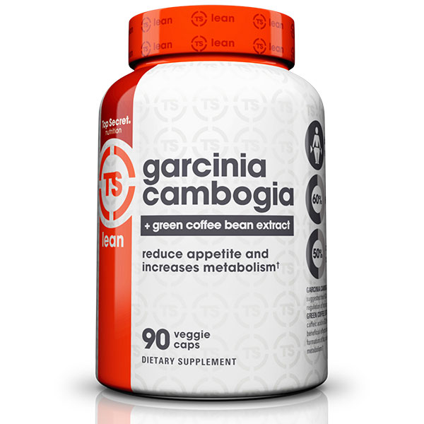 Top Secret Nutrition Garcinia Cambogia Plus Green Coffee Extract, 90 Capsules, Top Secret Nutrition